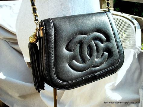 chanel camera bag vintage yellow|vintage chanel bags 1980.